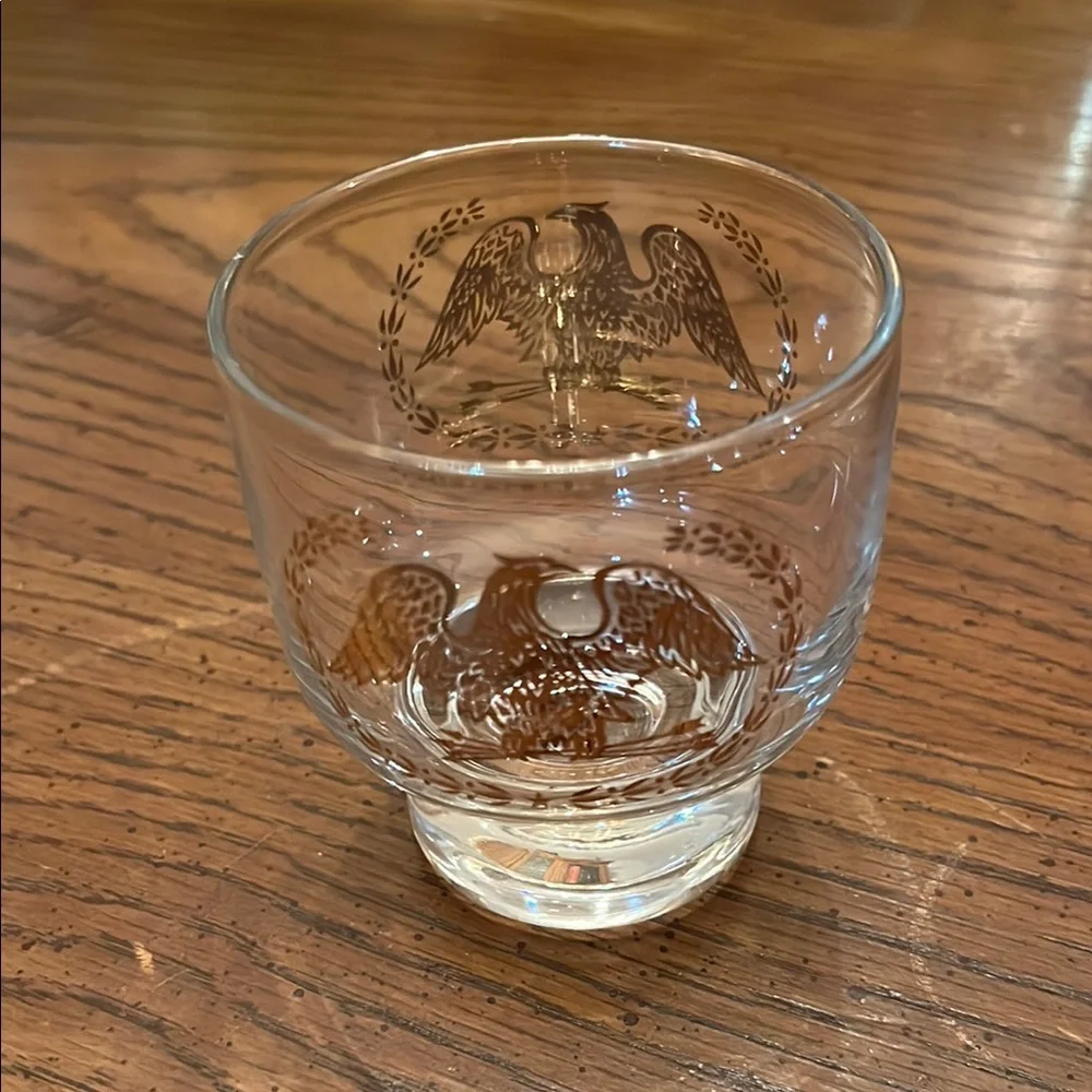 Vintage MCM Barware‎ Set with Ice Bucket and 4 Glasses